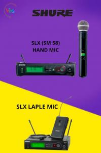 SLX HAND MIC AND LAPLE MIC rent in Bengaluru