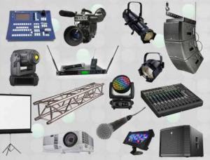 Audio Visuals Equipment on hire rent in bengaluru