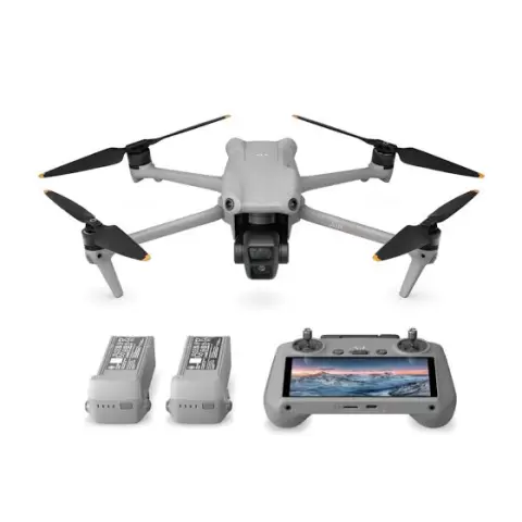 DJI AIR 3 full combo set includes 3batteries with pilot rent in bengaluru