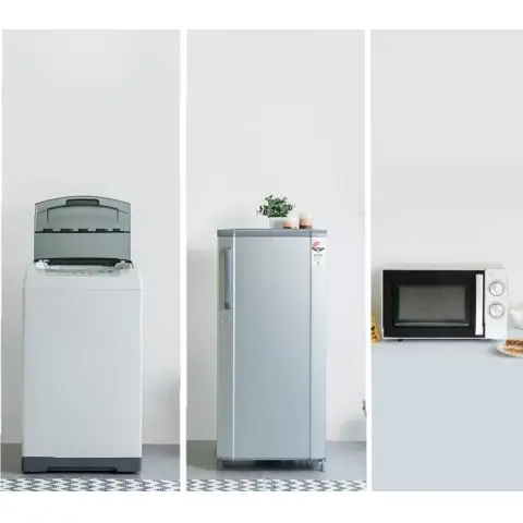 Single Door Fridge Top Load Washing Machine and Micro Oven rent in bengaluru