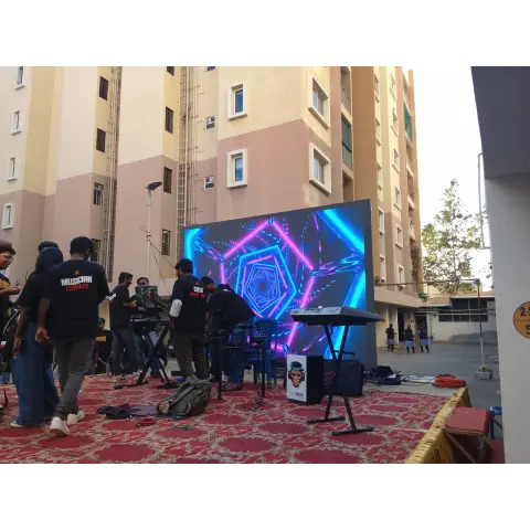 12 Feet Width by 8 Feet Height LED Video Wall for Events And DJ  rent in 