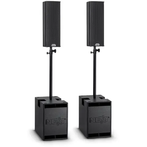 Sleek Sound System with Self Powered Subwoofers for 100 People rent in bengaluru