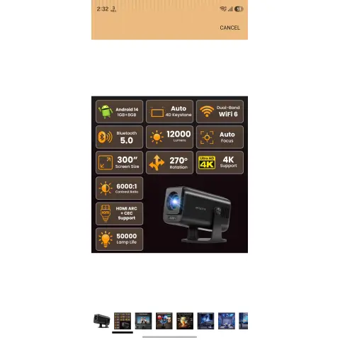Projector with screen 100 inches rent in bengaluru