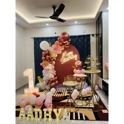 Birthday Decoration Setup rent in 