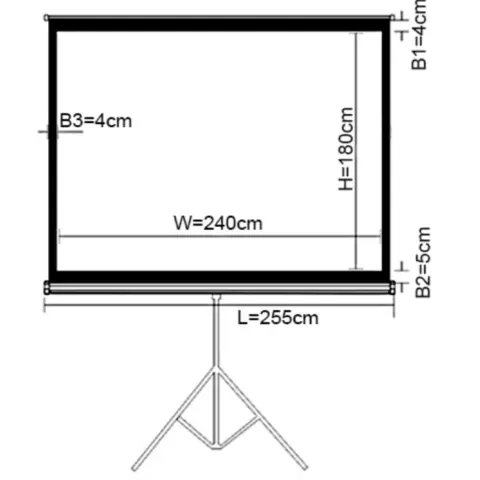 Projector Screen for Rent rent in 