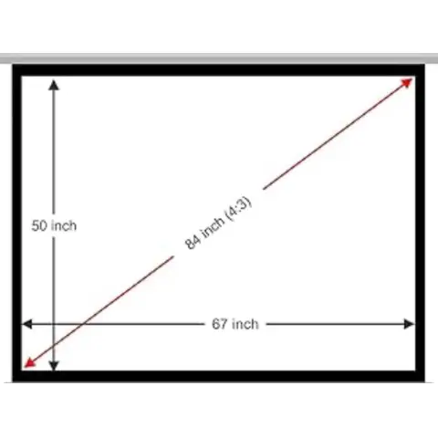 6 BY 4 Projector Screen for Rent rent in 