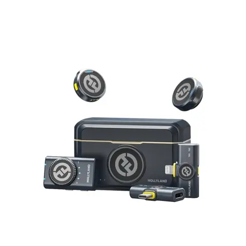 Hollyland Lark M2 Combo Wireless Microphone System For Camera an rent in 