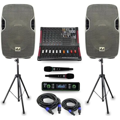 AHUJA Public Addressing Systems for rent dual 2speaker  rent in 