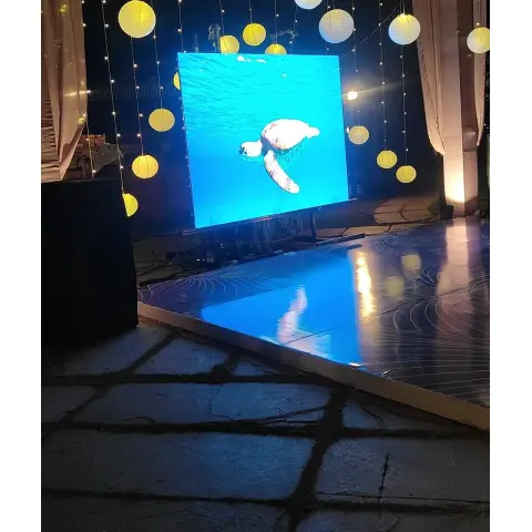 8 Feet Width by 6 Feet Height LED Video Wall for Events And DJ  rent in 