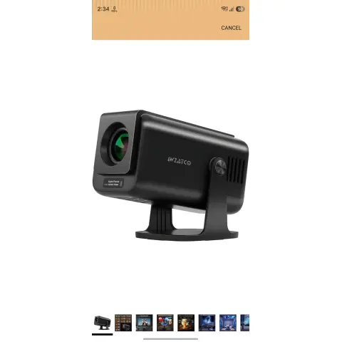 Projector with screen 100 inches rent in 
