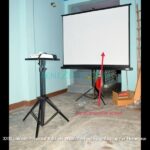 Rent projector with screen