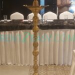 6 Feet brass lamp rental