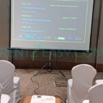 7 by 5 projector screen rental