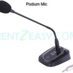 Podium mic rental